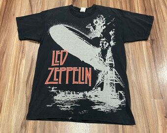 Led Zeppelin Shirt Vintage Over Print 