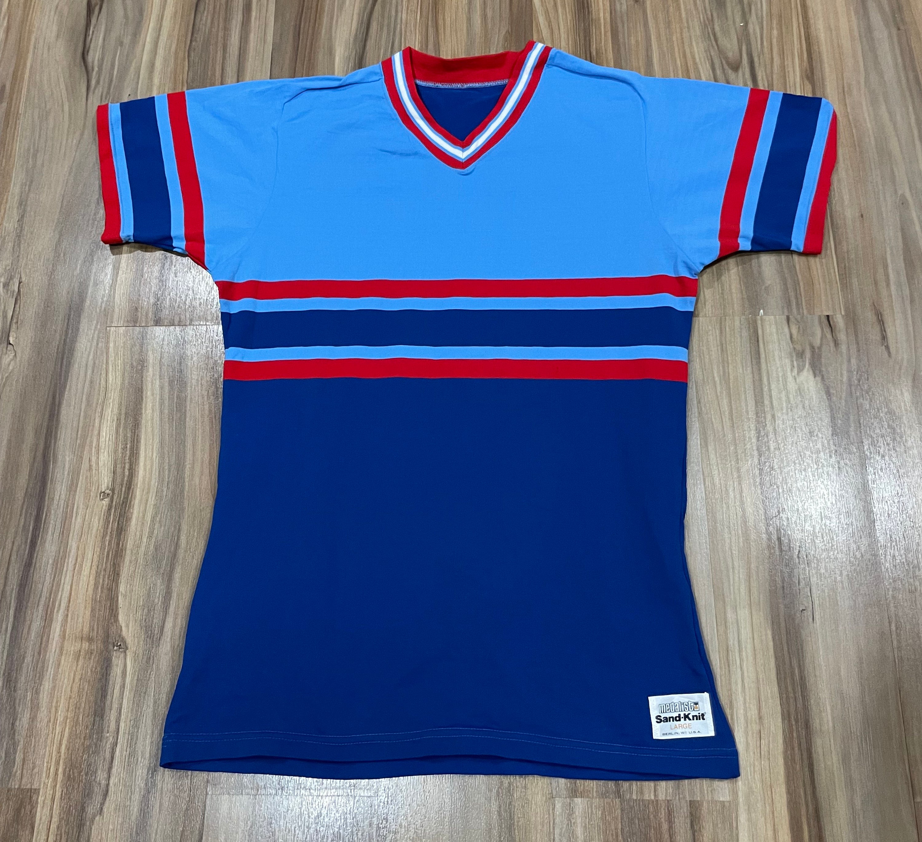 Baseball Jersey Classic New York 23 Stripes Design Printed for 80s