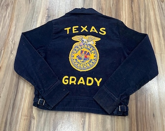 Mens Vintage Corduroy Texas FFA Jacket - Etsy