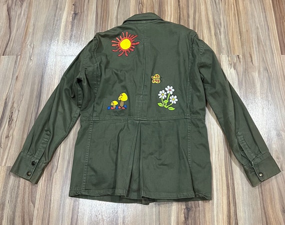 MONITALY VTG US ARMY PARACHUTE 中綿 ジャケット 驚きの値段で】 MONITALY VTG US ARMY PARACHUTE 中綿