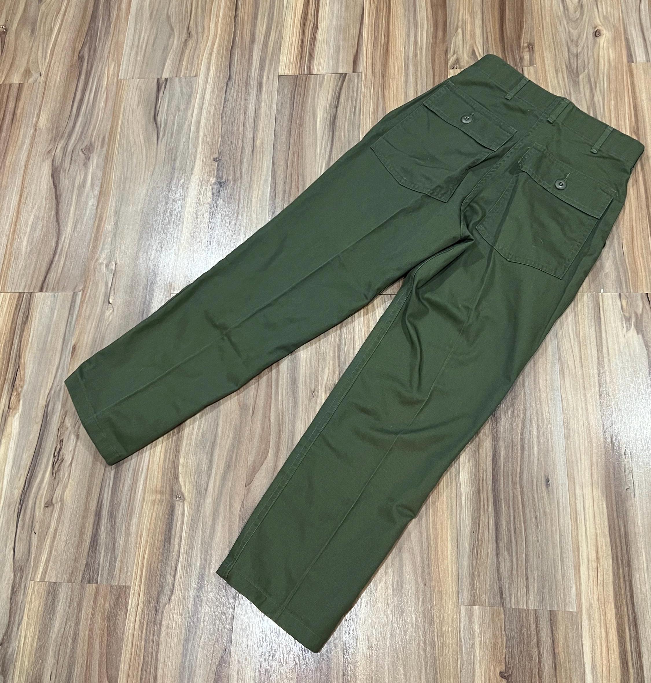 パンツ US ARMY OG-507 UTILITY TROUSERS 1980s vintage 80s us army og 507 trousers utility pants military