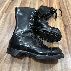 7.5M Corcoran Black Combat Leather Boots US Army Military Men’s