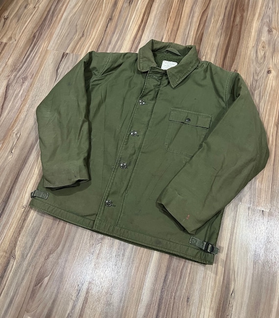 USA製 80s Vintage USN EXTREME COLD Jacket Vintage 1980s United States Army Operation Desert Shield