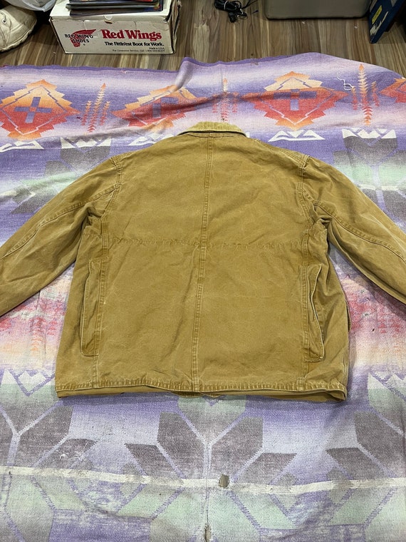 Large Vintage 20s 30s Drybak Duck Canvas Hunting Jacket USA Made 
