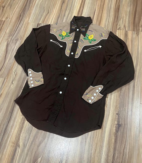 Vintage 1940s gabardine cowboy - Gem