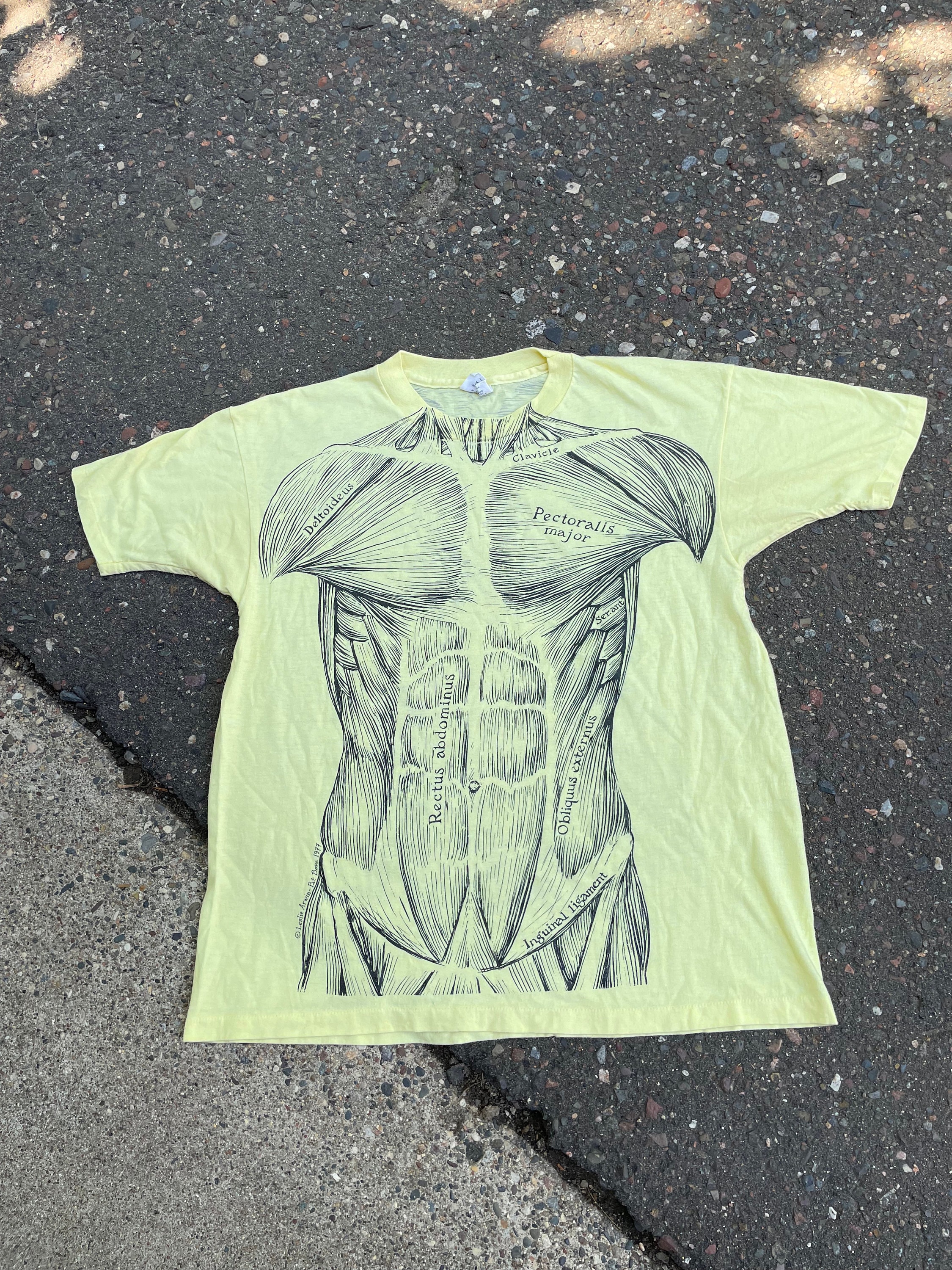 レスリーアーウィン　vintage 70s ヘインズ 70's~ Hanes ヘインズ Leslie Arwin レスリーアーウィン 人体