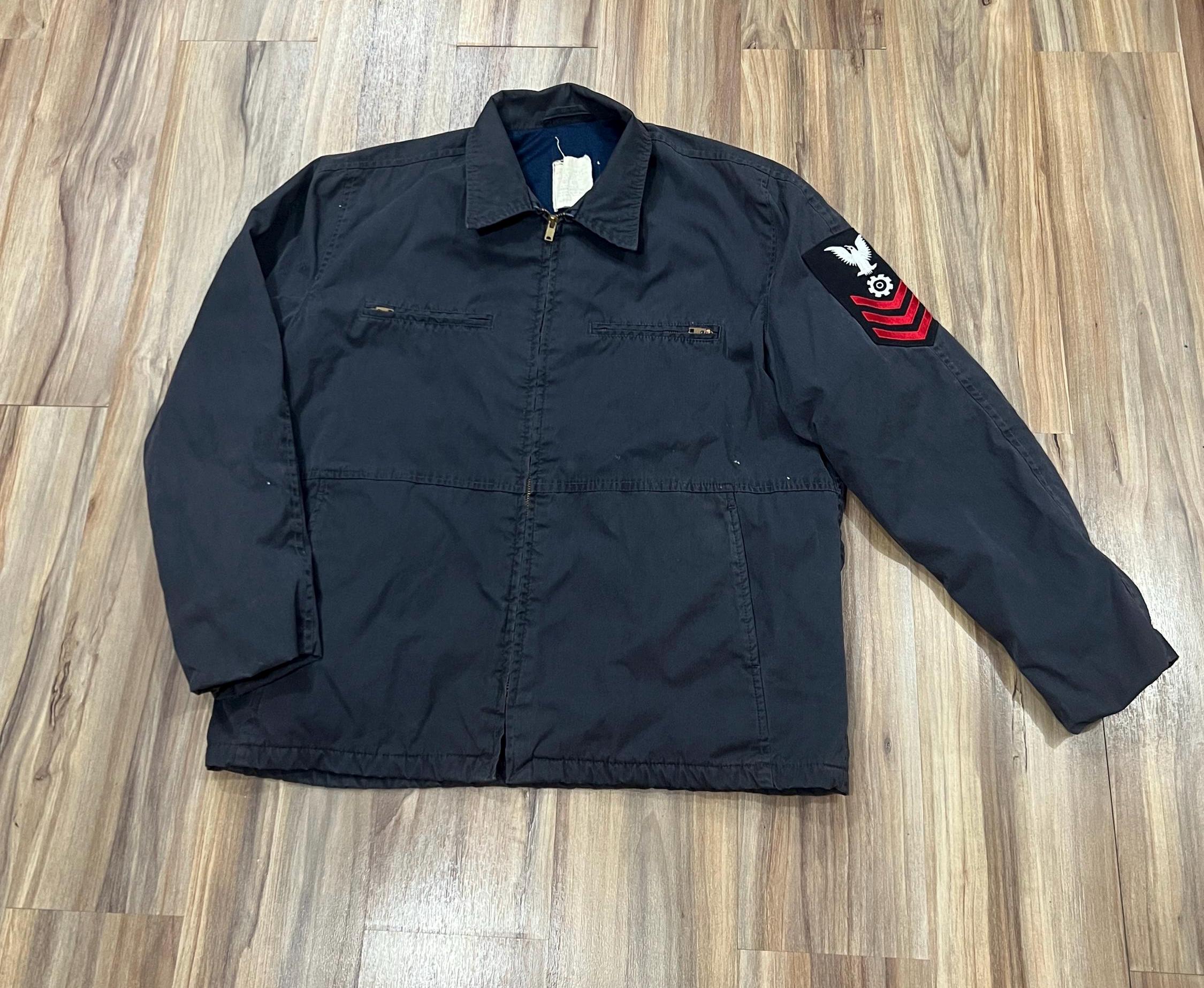 Us Navy Utility Jacket - Etsy