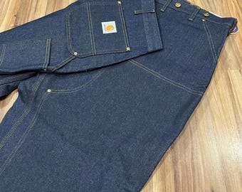 Vintage 1990s Carhartt Double Knee Work Pants Size 44 X 30 / 90s