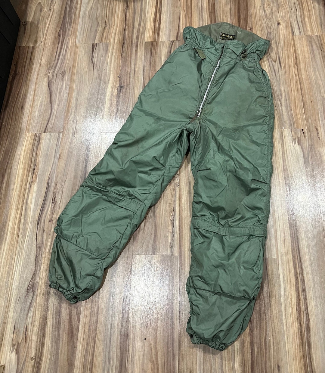 海外輸入 インボイス 40s Vintage 32 Size 50s Suit Flying Winter Military US パンツ