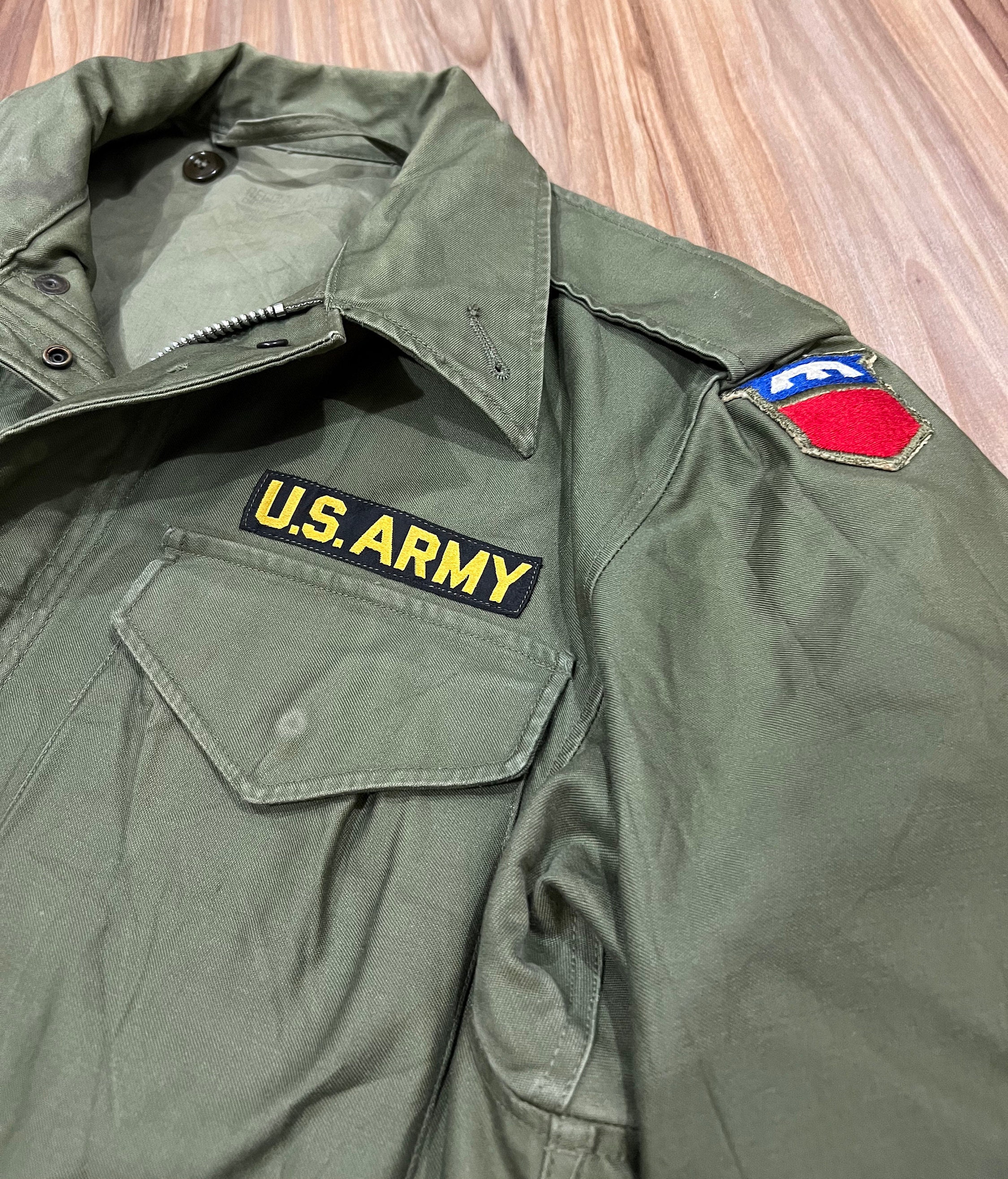 50s ヴィンテージ US ARMY USアーミー アグレッサージャケット 古着 68年納品 米軍実品 U.S.ARMY アグレッサージャケット