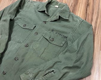 Large Vintage 60s 70s US Military Air Force L-2B Flight Jacket