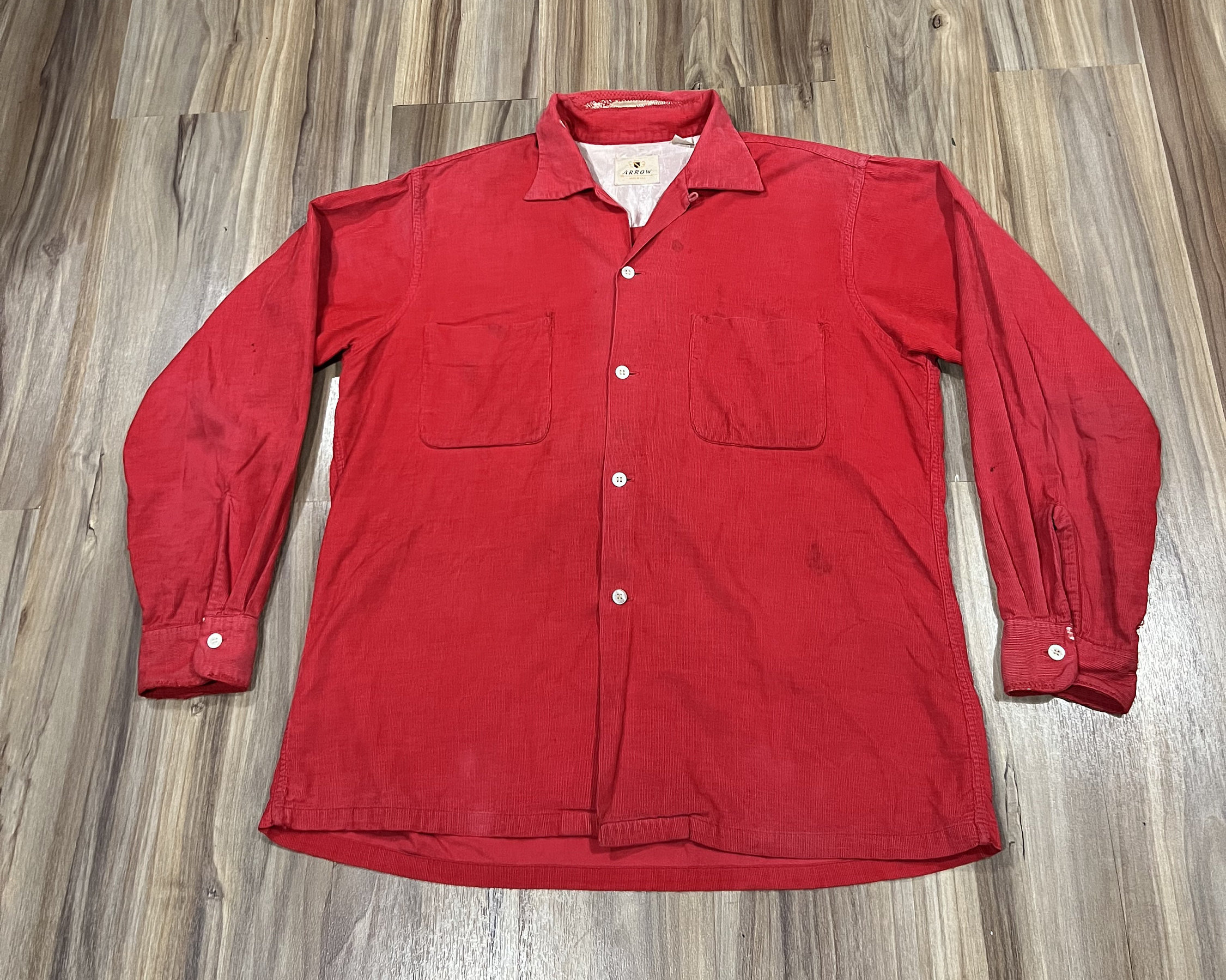 1950s Corduroy Shirt - Etsy 1950s Corduroy Shirt - Etsy