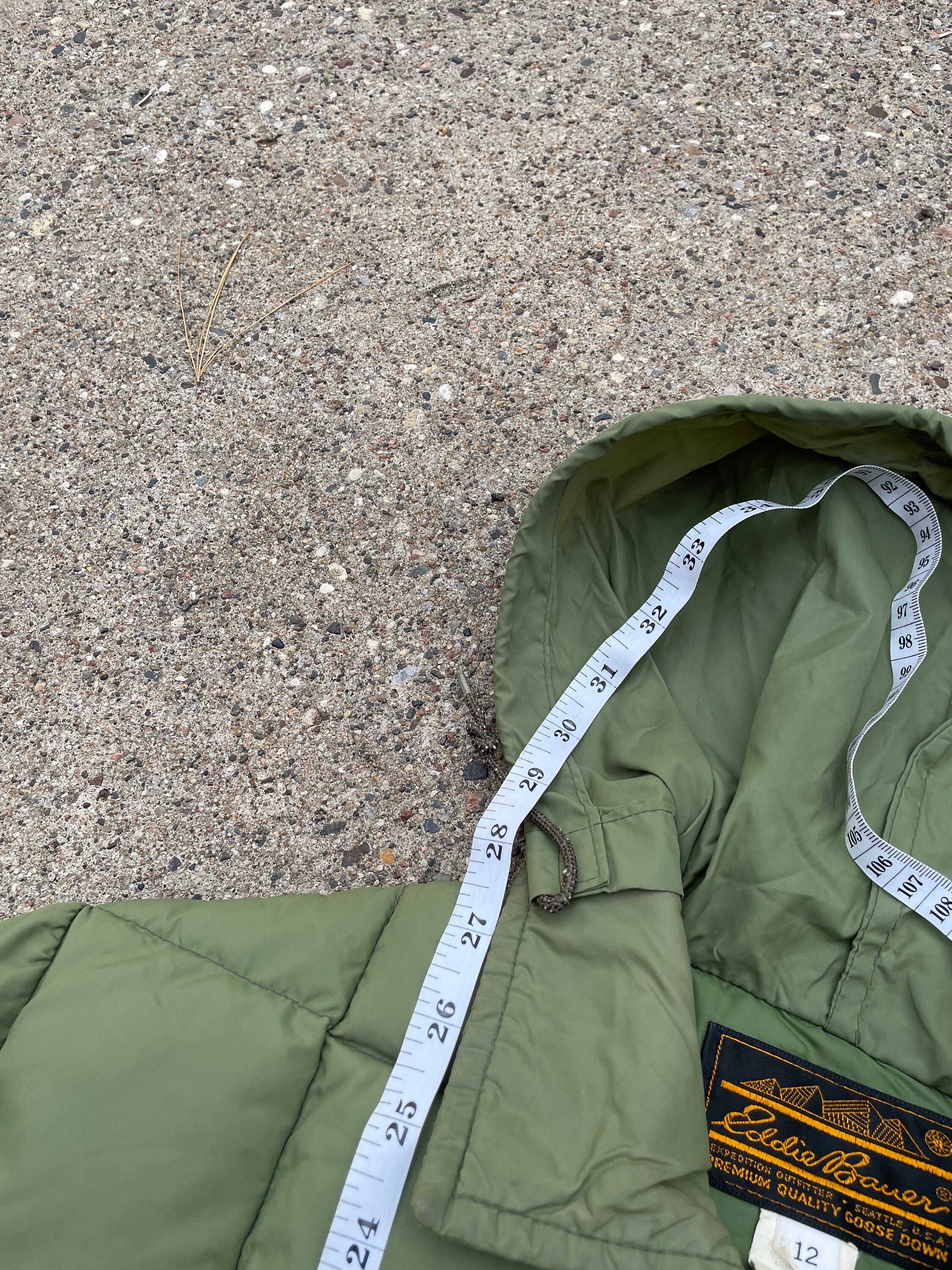 Small Ladies Vintage 70s 80s Eddie Bauer Olive Green Quilted Small Ladies Vintage 70s 80s Eddie Bauer Olive Green Quilted