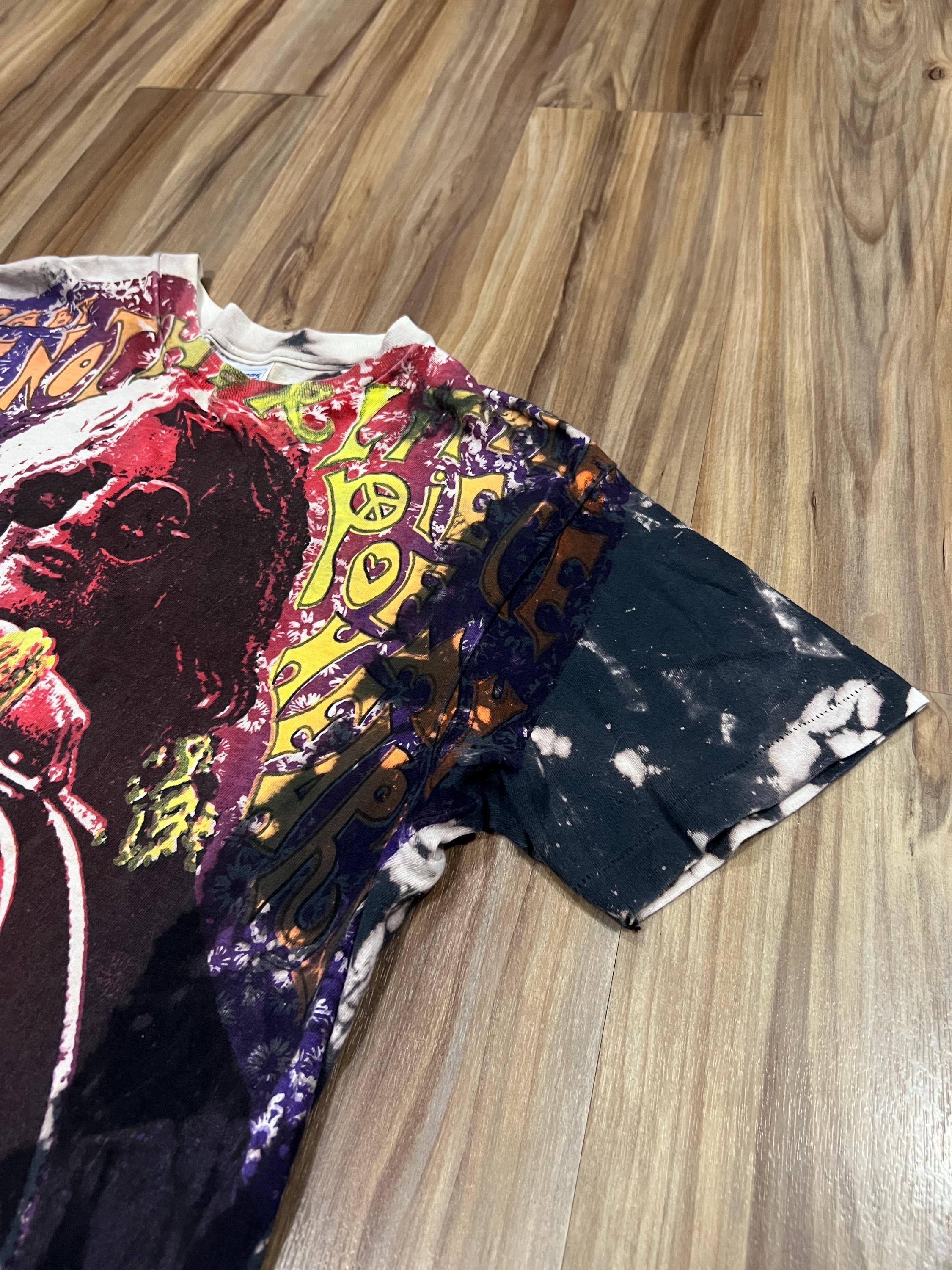 Small Vintage 90s Janis Joplin Mosquitohead Bleached T Shirt 