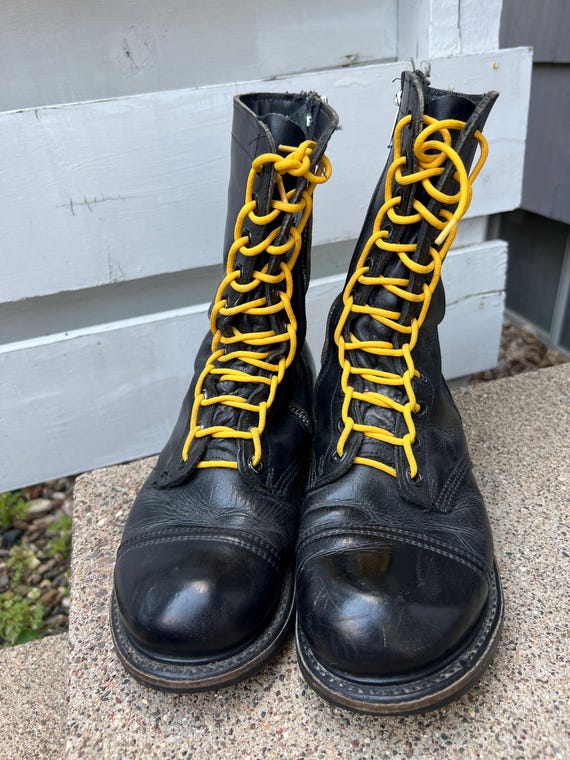 アメリカ軍 DOUBLE H BRANDジャンプブーツ US ARMY 1970 アメリカ軍 DOUBLE H BRANDジャンプブーツ US ARMY 1970 - メルカリ