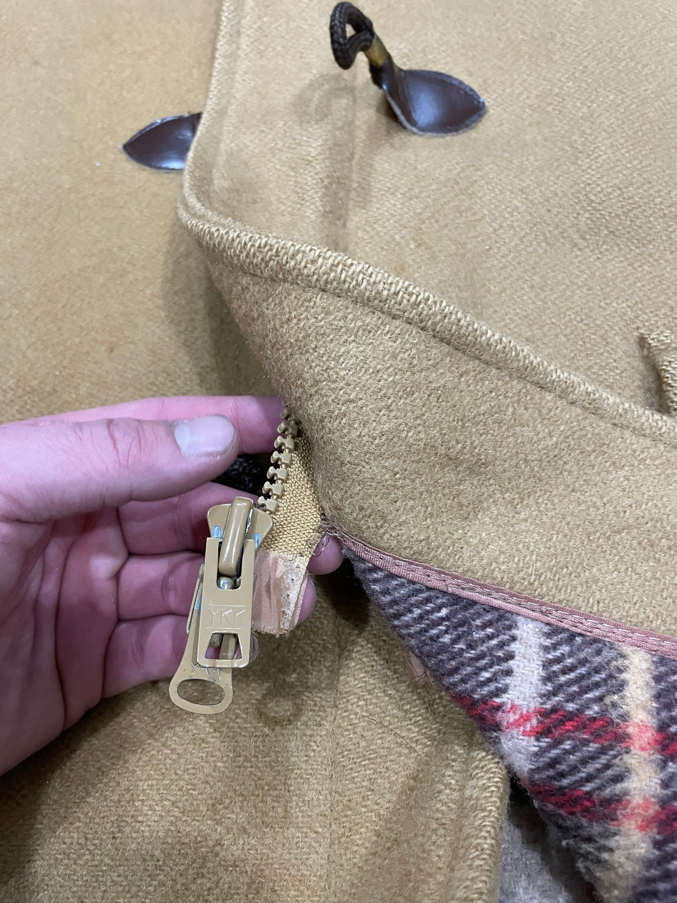 70s HUDSON'S BAY ウールジャケット カナダ製 リバーシブル 古着 60-70s Canada製 Hudson's Bay マルチ ボーダー ウール