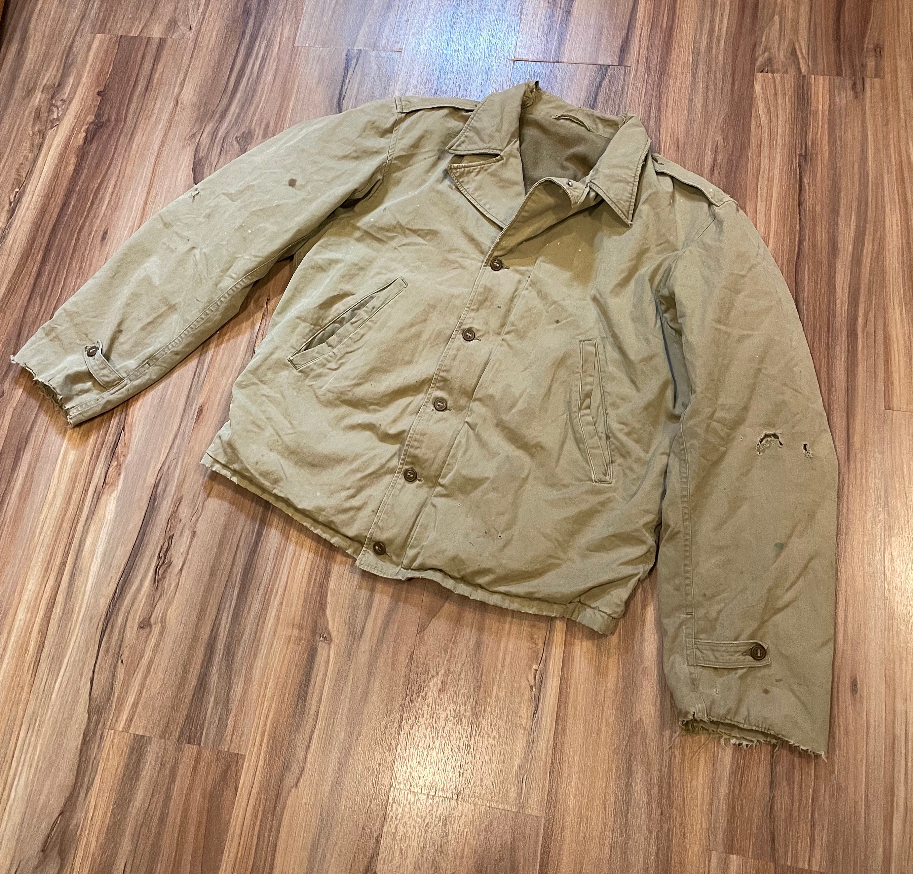 Medium Vintage 40s M41 US Army Field Jacket W/ Talon Zipper - Etsy