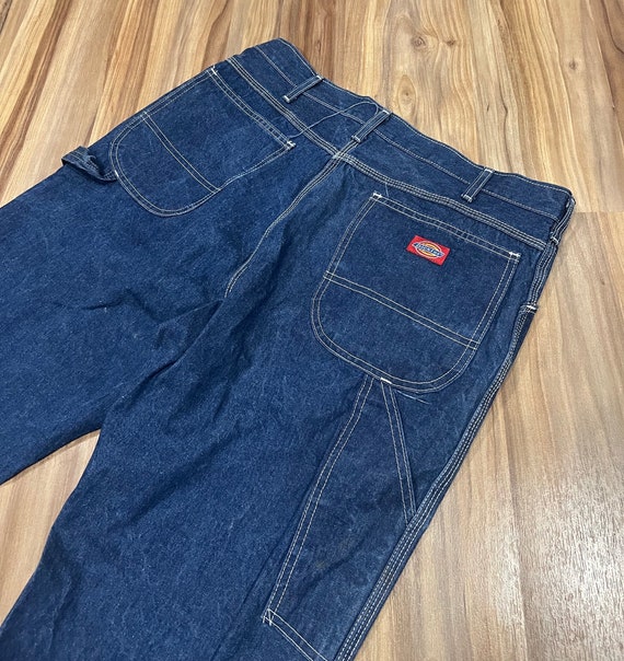 36x30 Vintage 80s 90s Dickies Dark Wash Denim Jeans