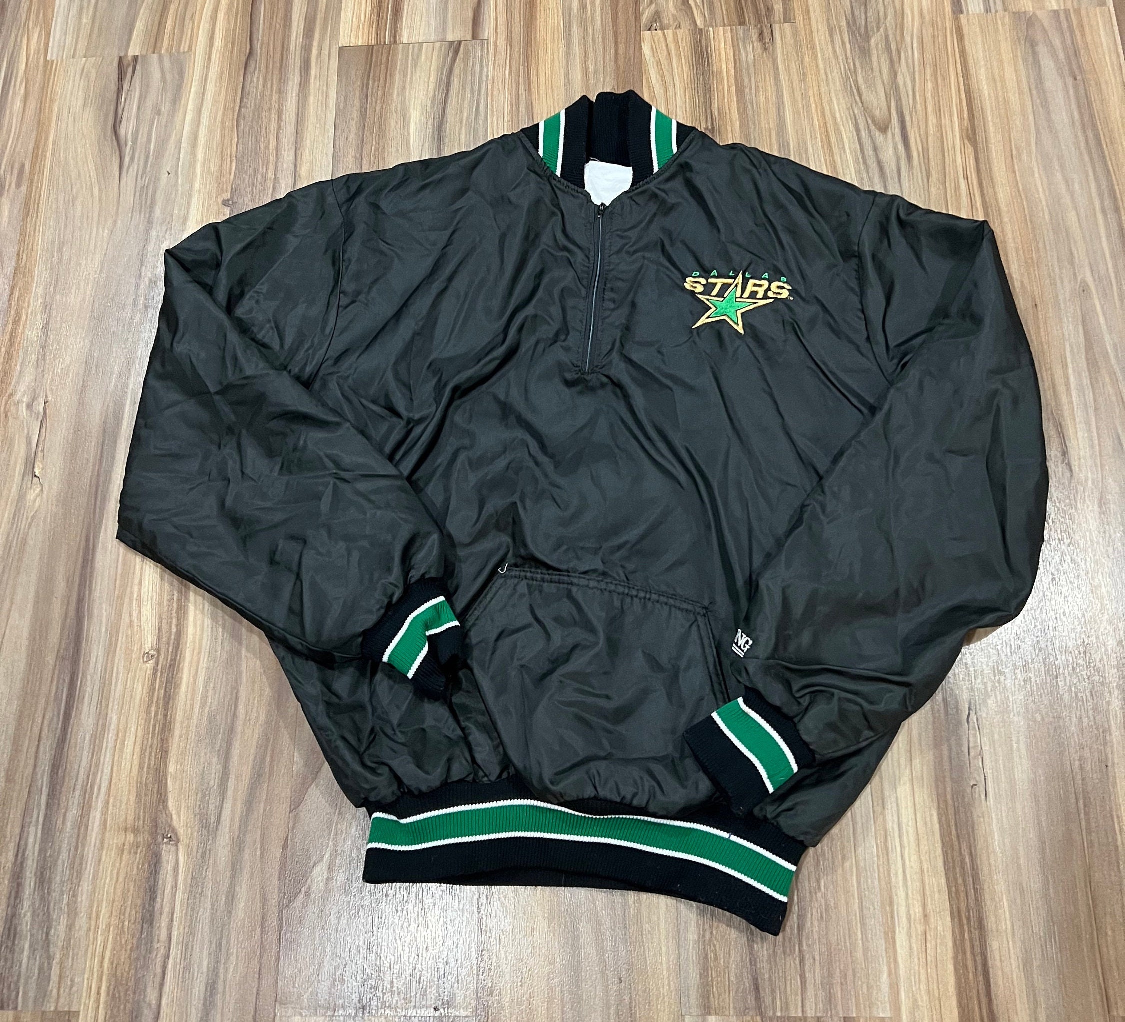 Vintage 1990's Dallas Stars NHL Coaches Jacket