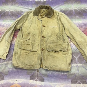 50s Mans Wool Hunting Jacket - Etsy