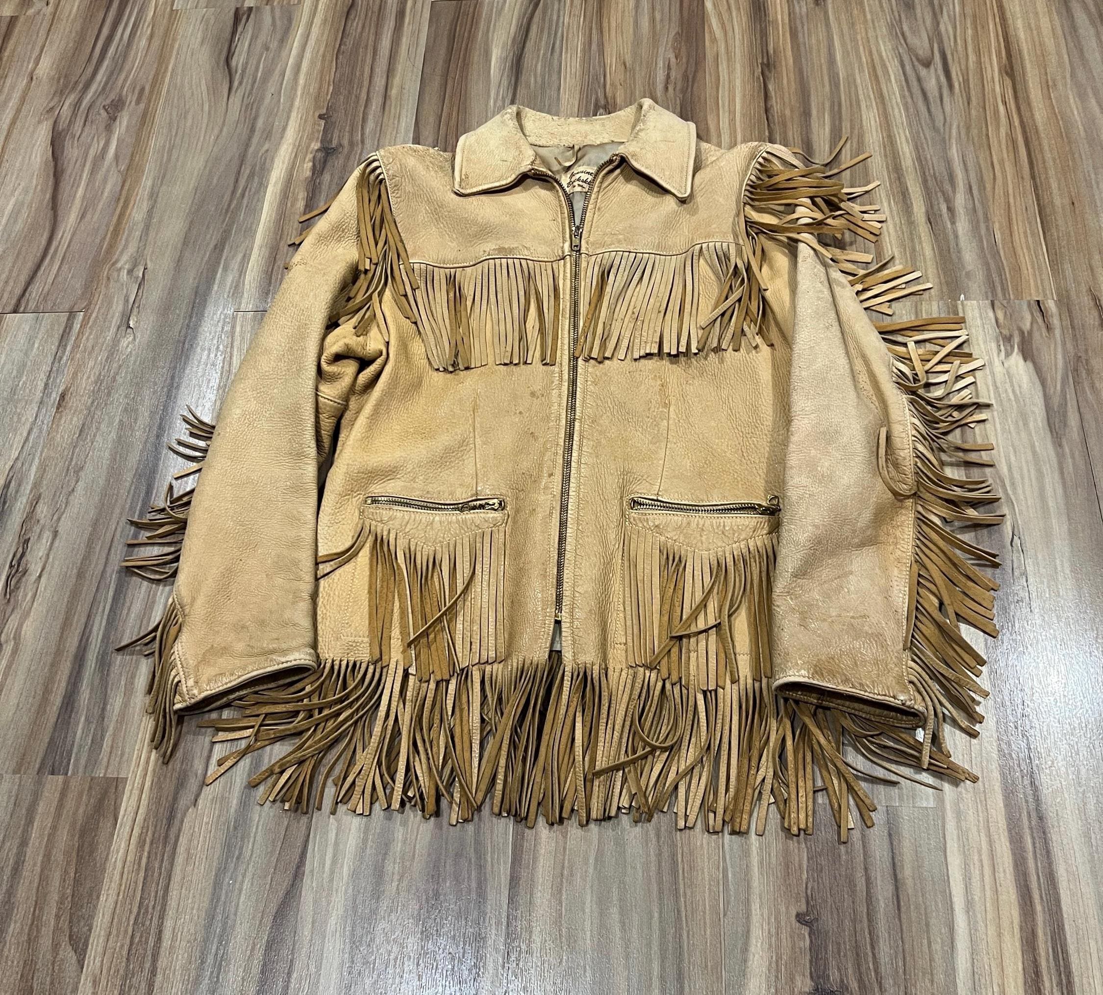 60s Deerskin Jacket - Etsy