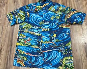 IOLANI 60's シャツ デザイン アート ハワイアン ヴィンテージ IOLANI 60´s シャツ デザイン アート ハワイアン ヴィンテージ