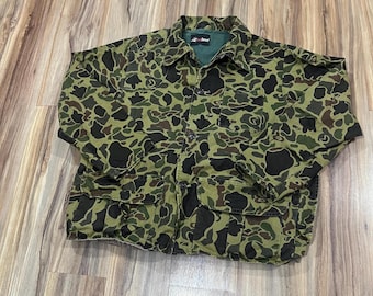 Small Vintage 70s 80s Ranger Mitchell Duck Camo Camouflage
