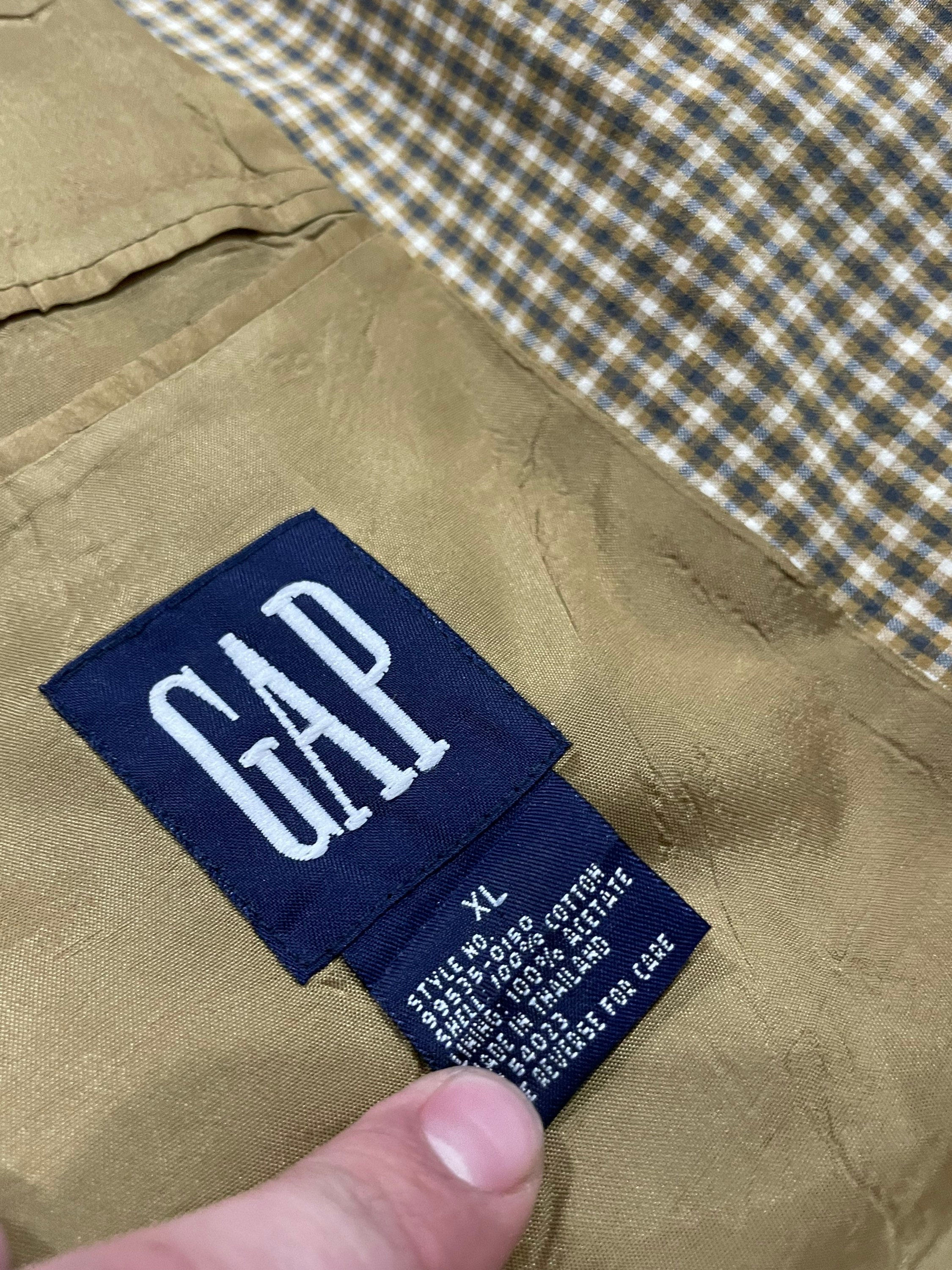 Buy XL Vintage 90s GAP Checkered Lightweight Sport Coat Blazer