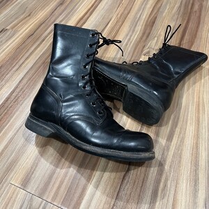8R Vintage 60s Vietnam War Era US Army Combat Military Boots