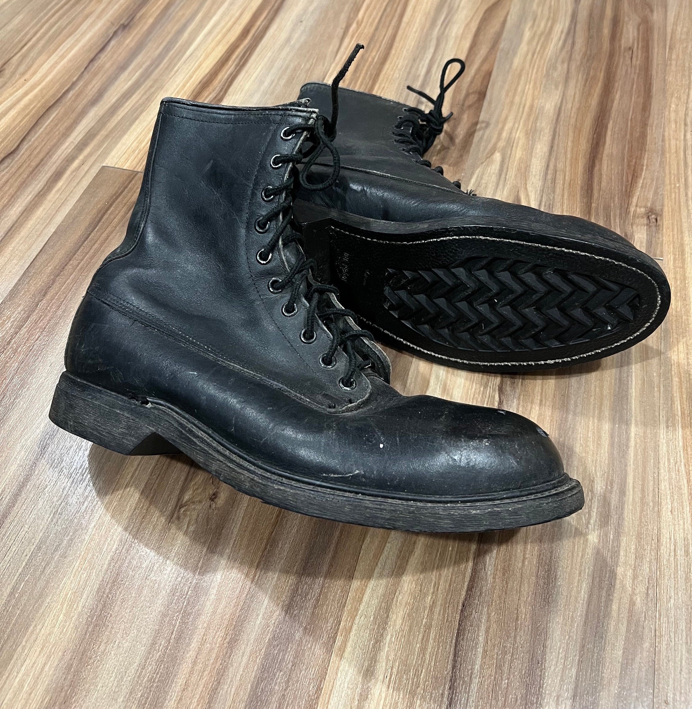 80s ARMY コンバットブーツ 80s 27cm U.S.Army アメリカ軍 コンバットブーツ サービスブーツ