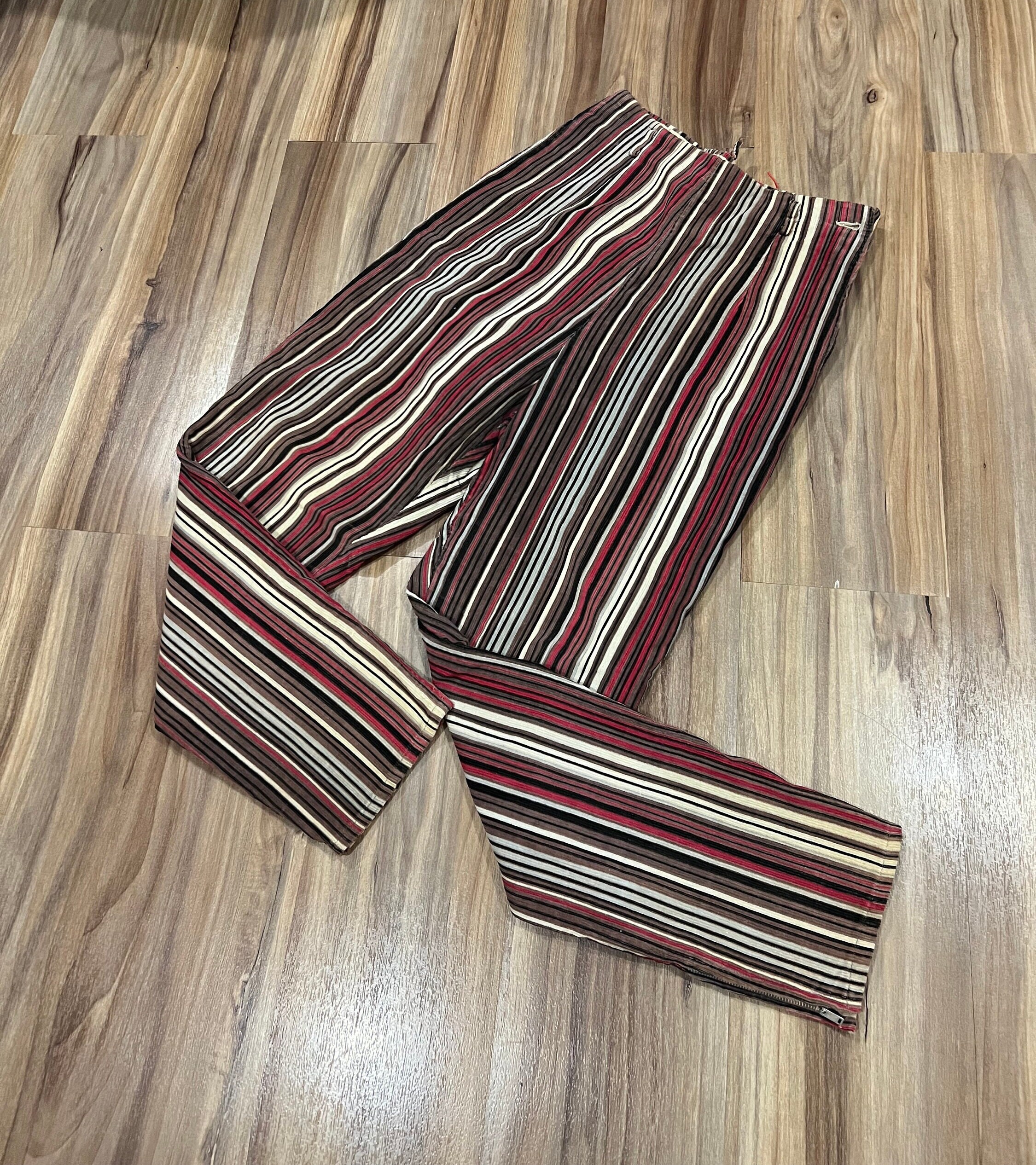 50s Back Zip Pants - Etsy