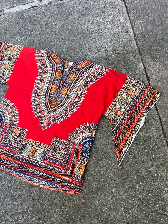 Large Vintage 70s Pakistan Made Ethnic Bohemian Hi