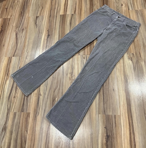 30x32 Vintage 70s 80s Levis Corduroy Skinny Flare… - image 1