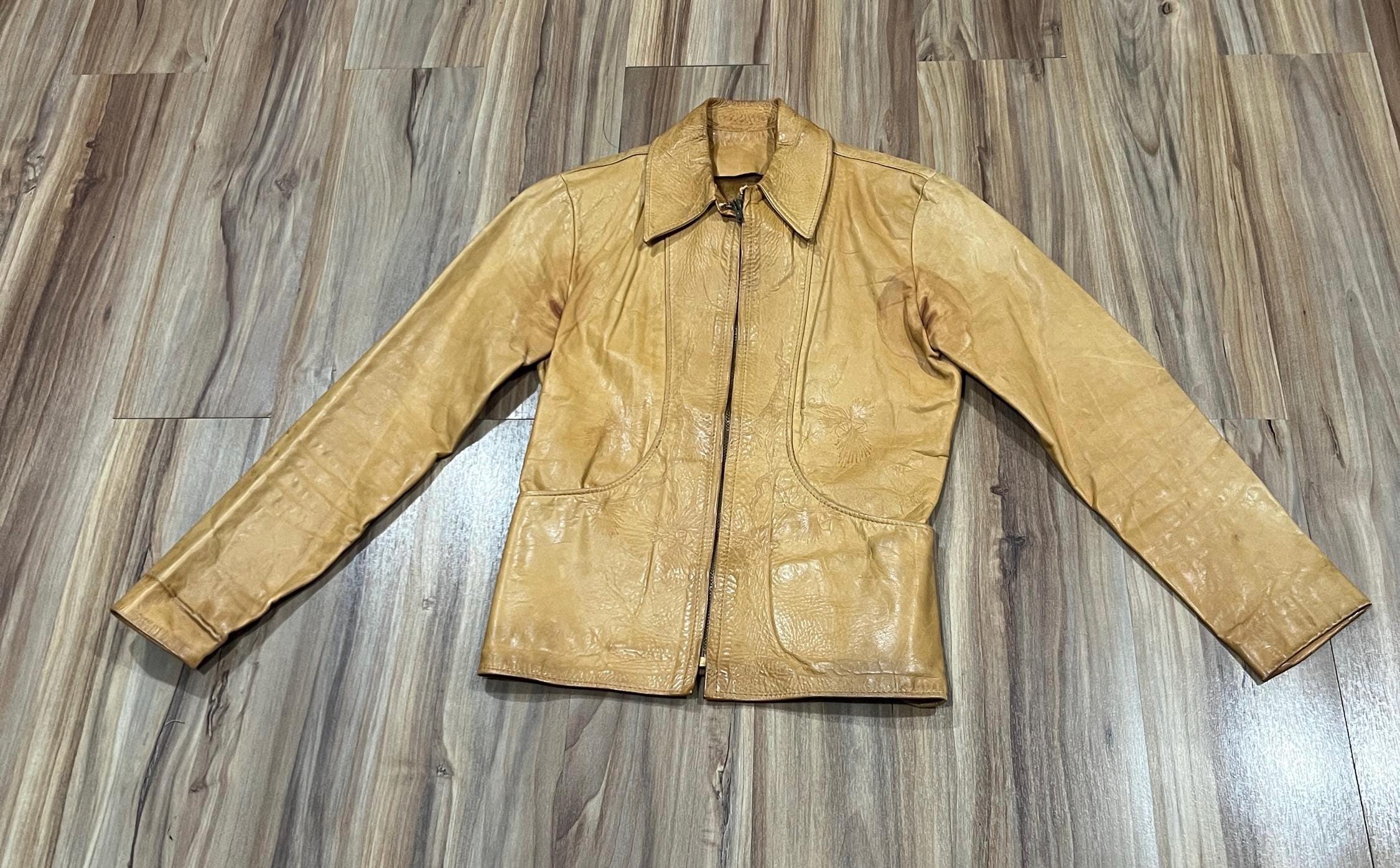 East West Leather Jackets - Etsy