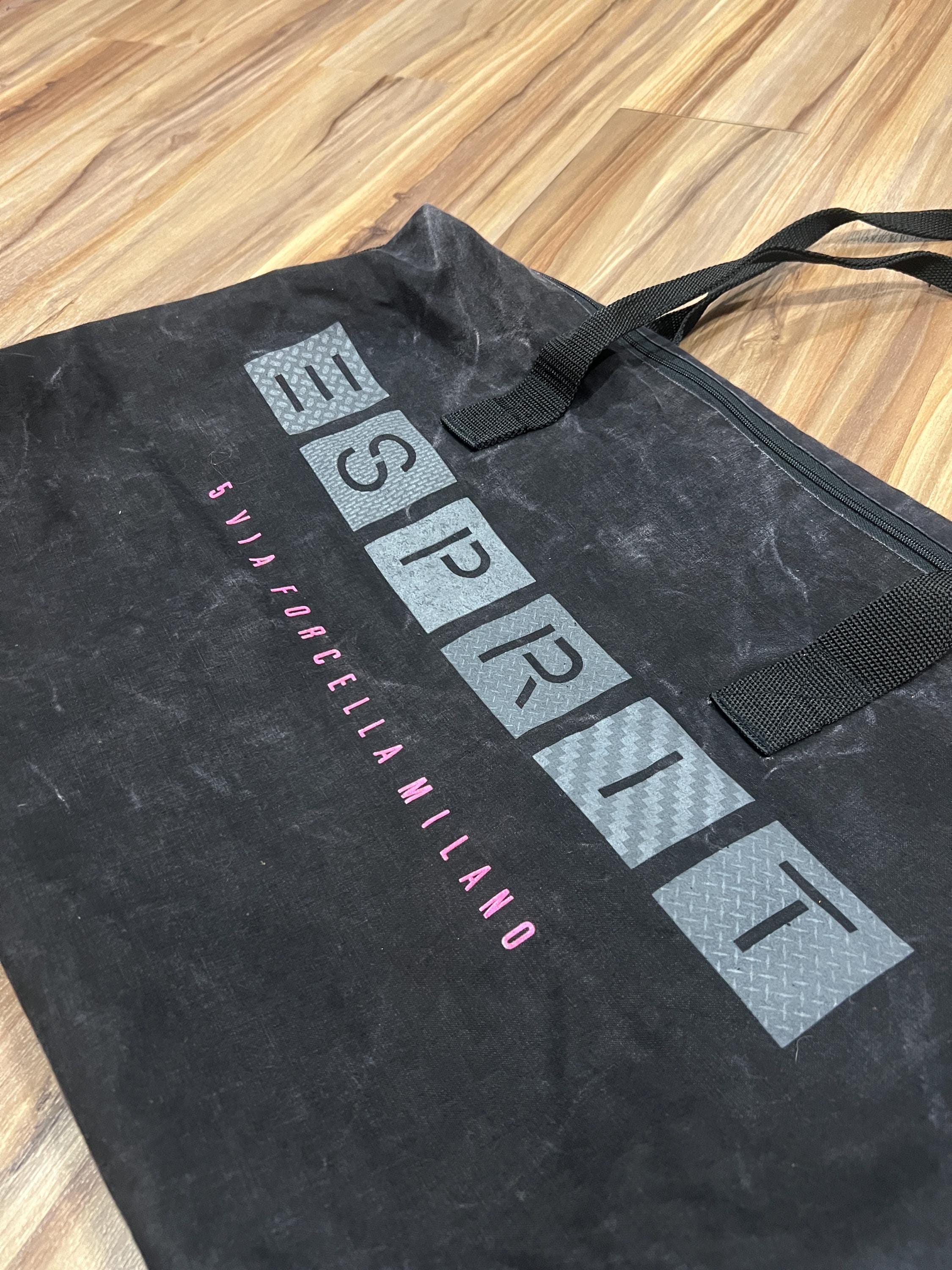 ヴィンテージ 90年代 ESPRIT Sportiv ブラック/ピンク トートバッグ 