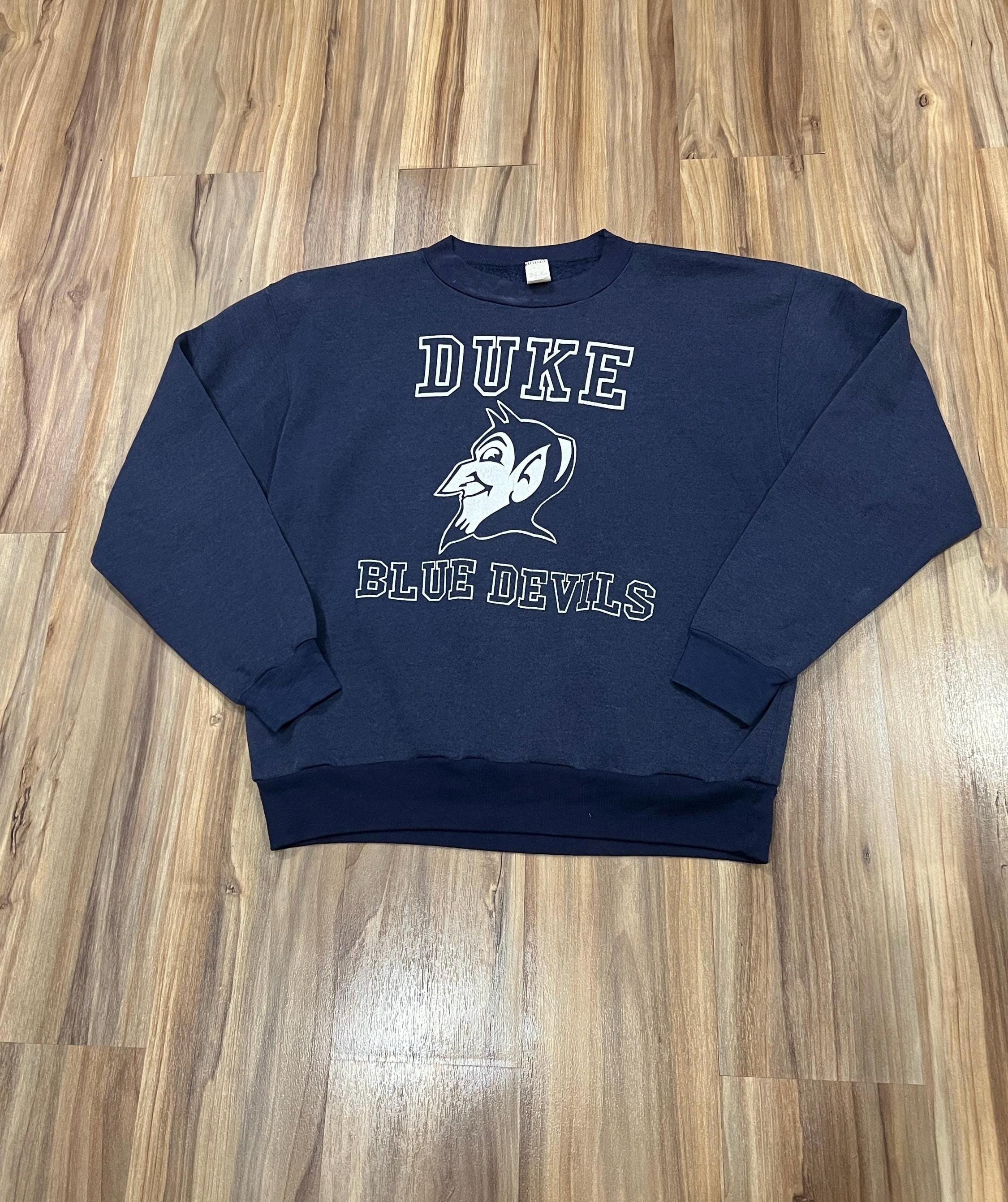USA製 80s DUKE BLUE DEVILS スウェット ナス紺 USA XL》 NIKE