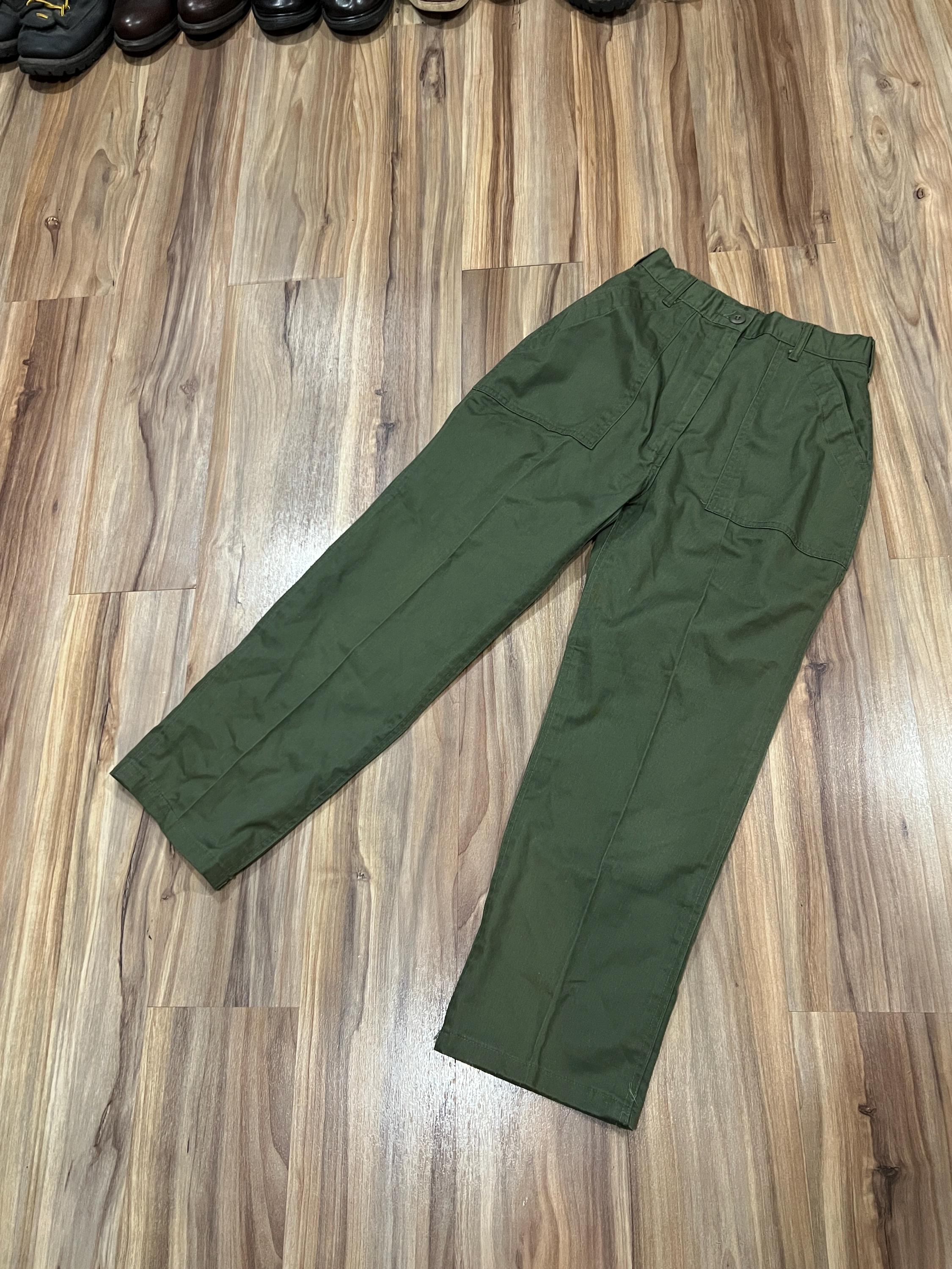 80s USARMY trousers utility トラウザーパンツ vintage 80s us army og 507 trousers utility pants military usa straight