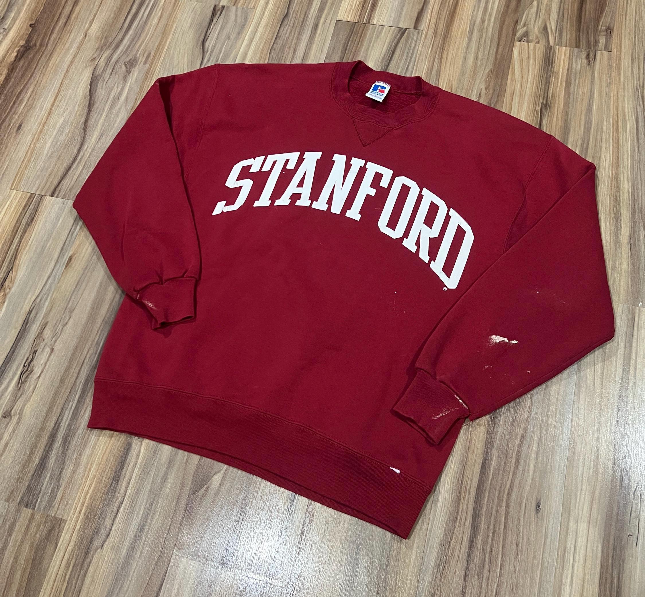 Large Vintage 80s 90s Russell Stanford University Sweatshirt 