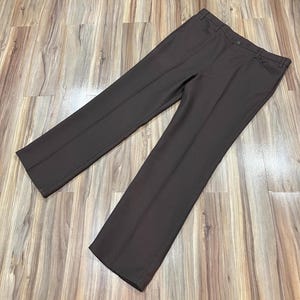 42x34 Vintage 80s 90s Levi’s 517 Boot Cut Brown Western Slacks Pants Like New
