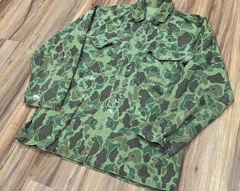 Chaqueta militar vintage de camuflaje NATO, mezcla de algodón, talla M/L - España