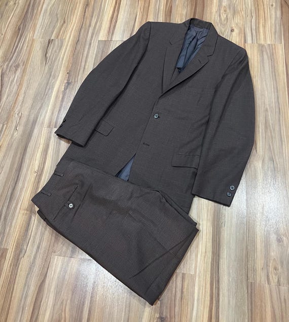 50s 60s vintage single‐breasted suit