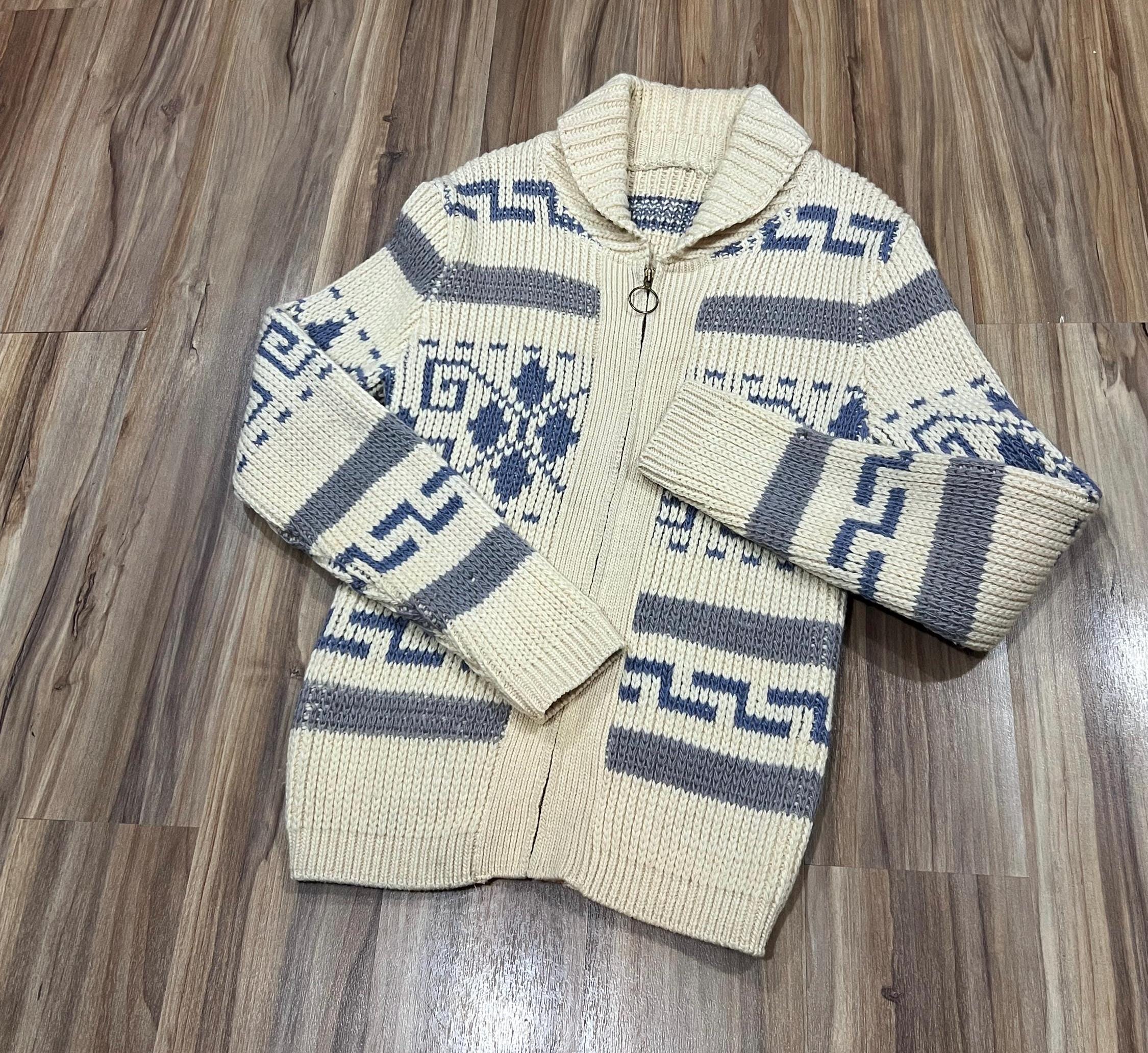 70s Zip Sweater - Etsy