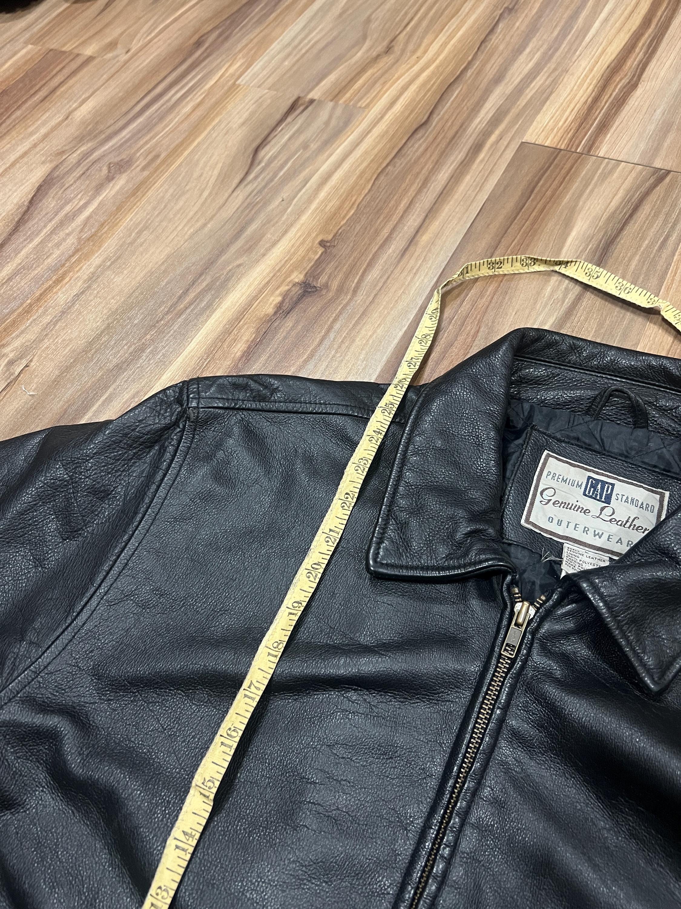 も*✨様 90s old gap short leather bomber ja も*✨様 90s old gap short leather bomber ja