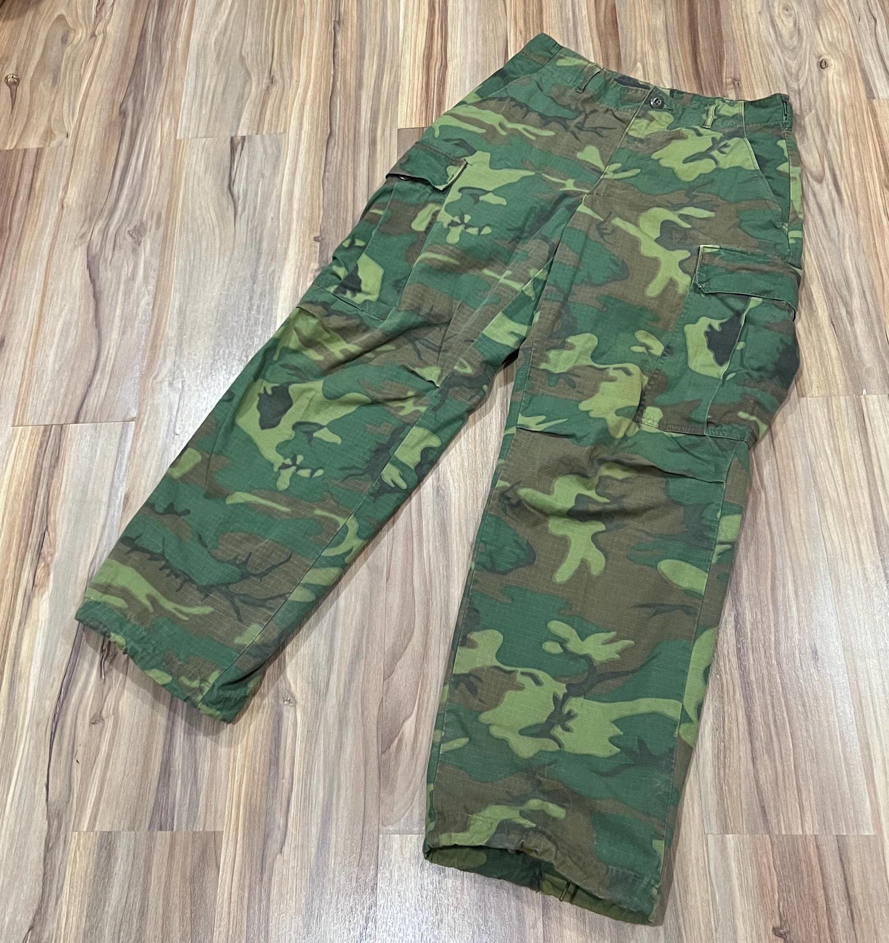 60's ARVN Pastel Leaf Camo Baker Pants