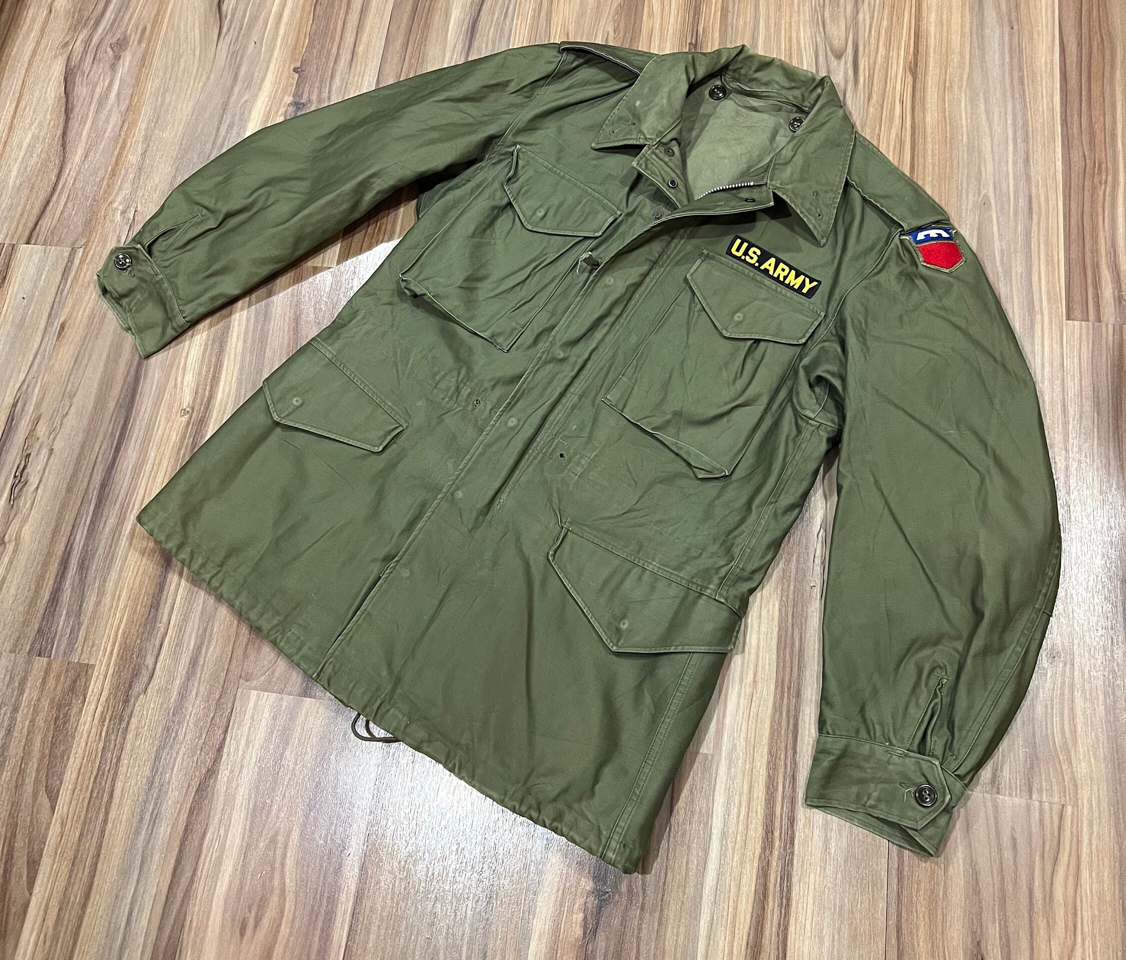 US ARMY] M-51 Mods Coat Fishtail Coat Full Set SMALL [1950s