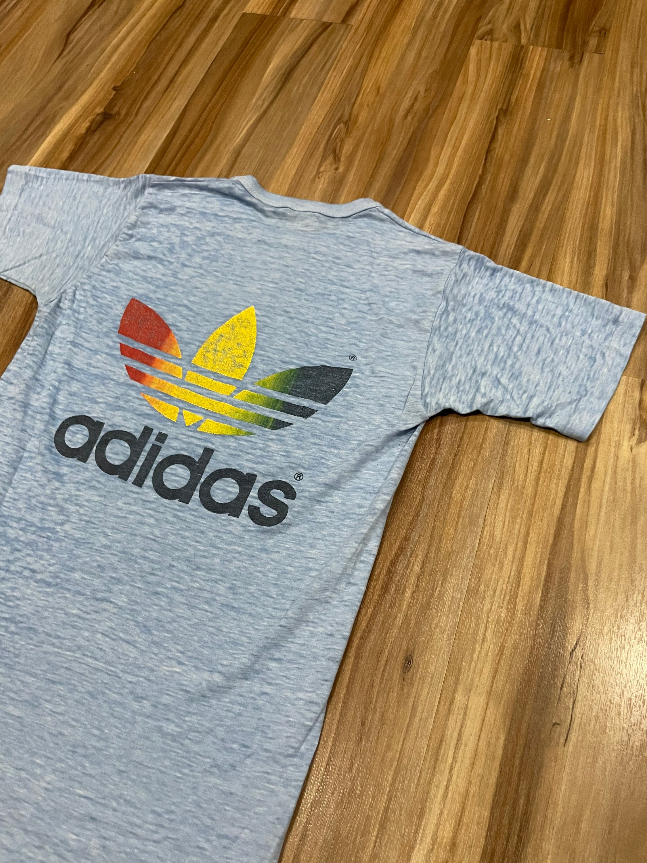 Rainbow adidas logo sale