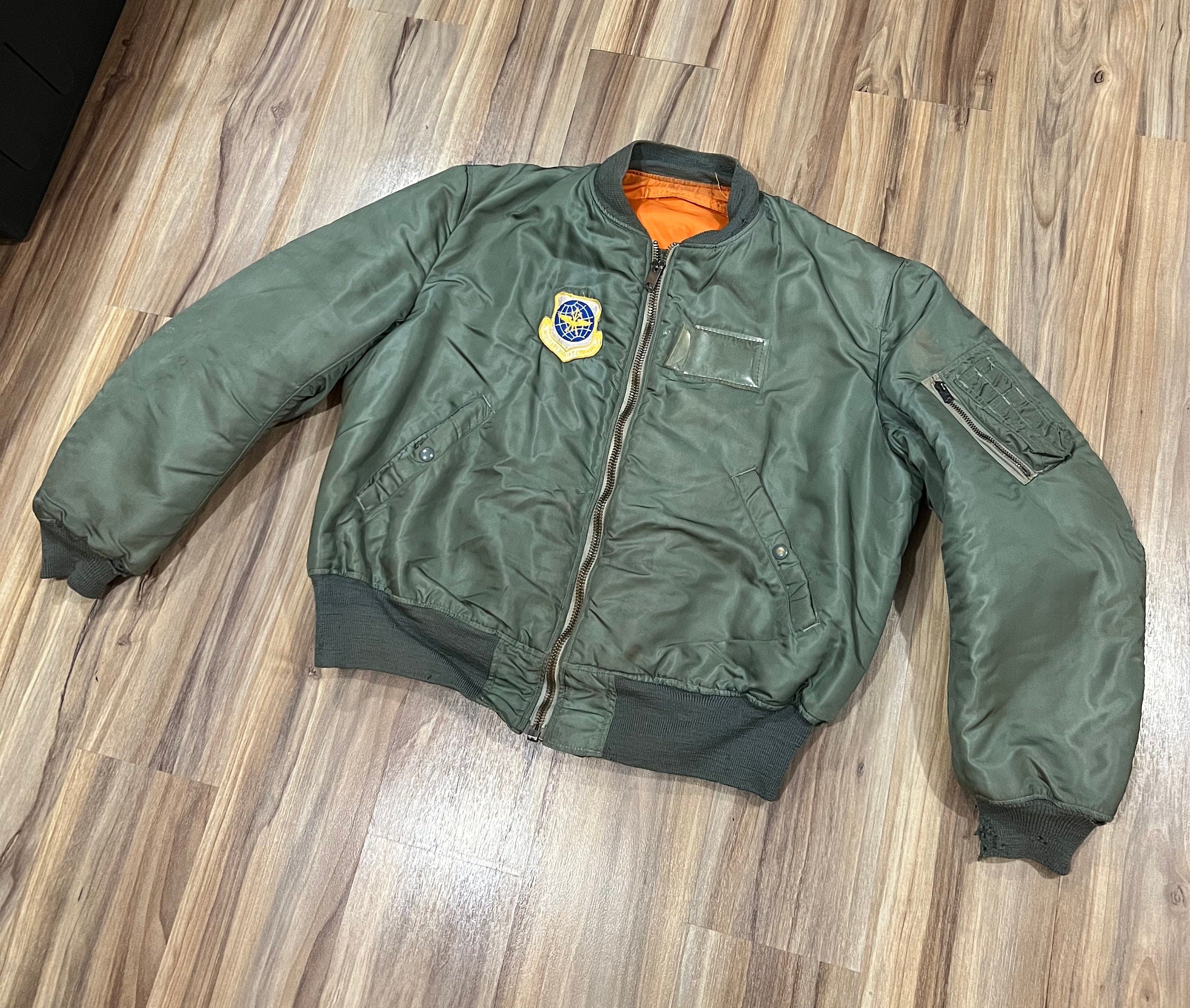 Alpha Industries CWU 45/P Flight Jacket Sage Green Military, Tactical, USAF