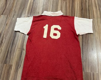 Small Vintage 50s 60s Southern Athletic 1/4 Zip Jersey