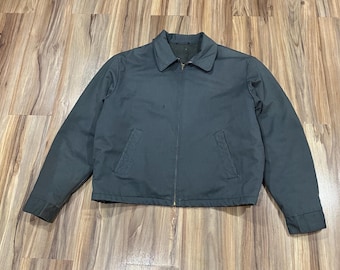 XL Vintage 70s Lee Work Wear Jacket 2 Pocket Prest Twill Men's