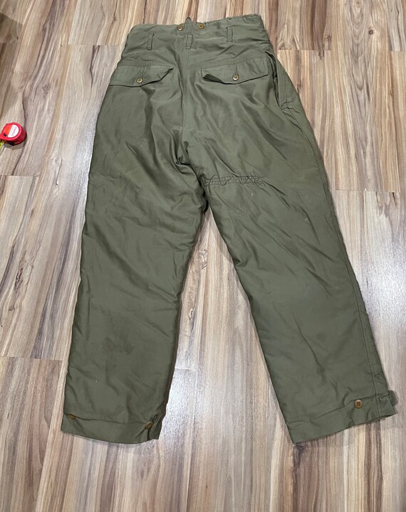 Sz 38 Vintage 40s Type A-9 Button Fly Insulated Sherpa Lined